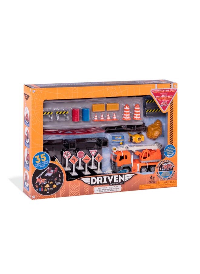 DRIVEN Driven - Construction Bridge Playset  - Image 1