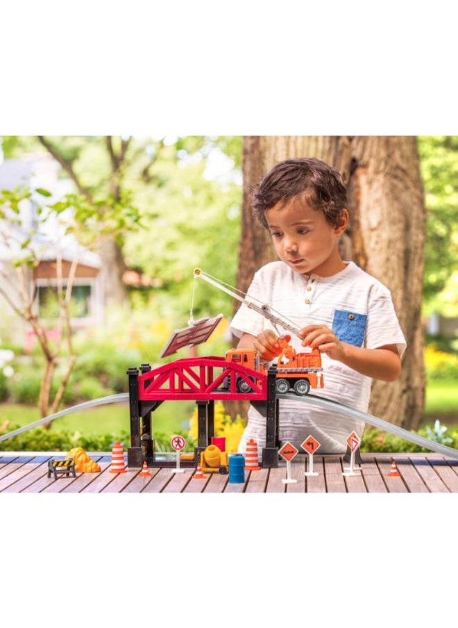 DRIVEN Driven - Construction Bridge Playset  - Image 2