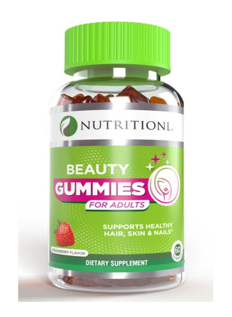 NUTRITIONL Nutritionl Beauty Adult Gummies 60's 