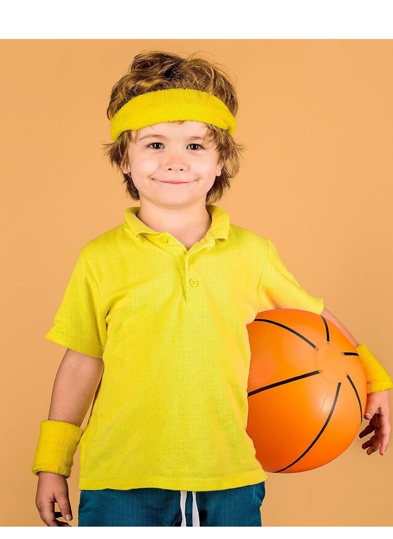 Generic - Inflatable Basketball Beach Balls - for Sports-Themed Events, Outdoor Games, Pool Fun, and Summer Water Activities, Kids Summer Water Ball for Beach Playing,Teaching,Party Favors 3 Pcs 9.8 Inch - Image 1
