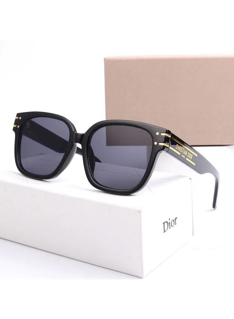 ديوري نظارات شمسية مستقطبة بتصميم كلاسيكي من ديور للنساء من باريس - Image 2