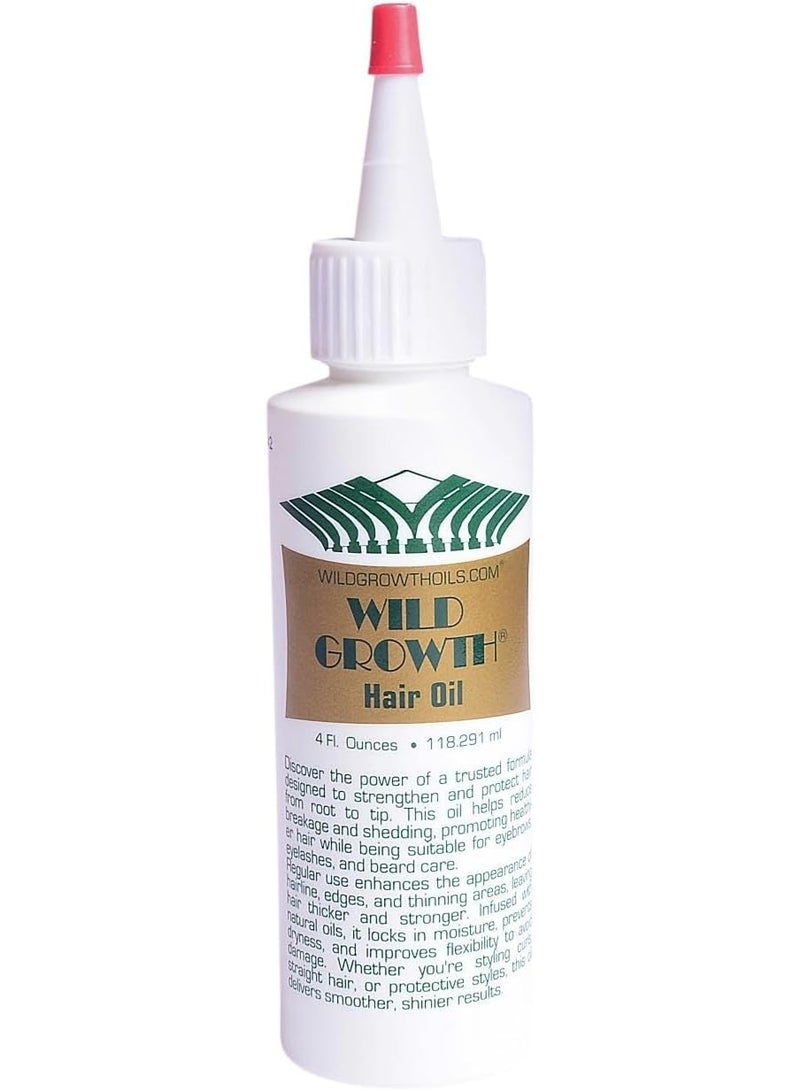 وايلد جروث زيت شعر - 4 أوقيات / 118.291 مل من وايلد جروث - Image 1