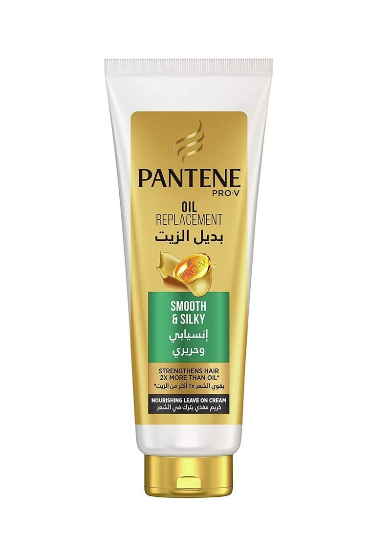 Pantene Oil Replacement Smooth & Silky 180 ML - Image 3