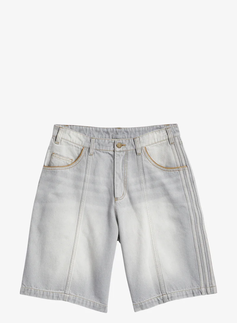 Adidas  SKATEBOARDING x TYSHAWN WASHED DENIM SHORTS  | Best Price UAE