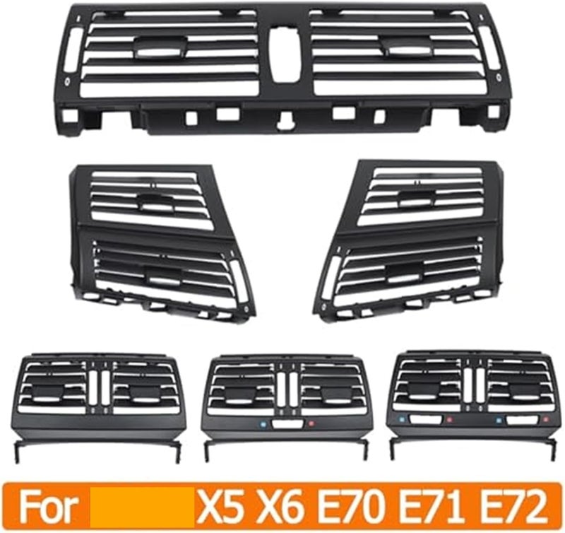 QASULER AC Vent Outlet Cover for BMW X5 X6 - Image 2