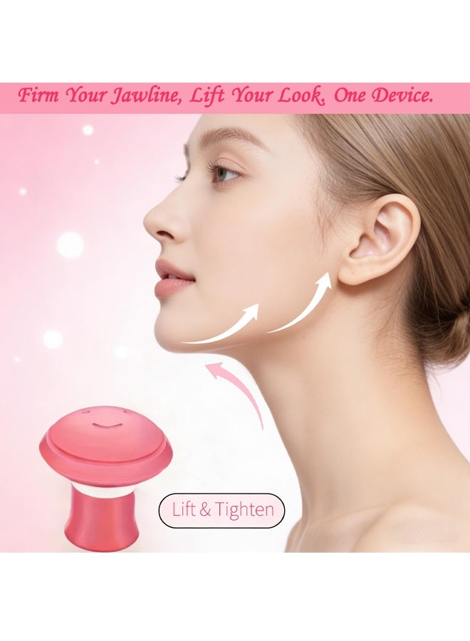 Jaw Exerciser, Double Chin Reducer, Facial Yoga for Skin Tighten Firm, Face Exerciser Jawline Shaper, Jawline Exerciser, Jaw Trainer, Facial and Neck Exercise for Women and Men - Image 2