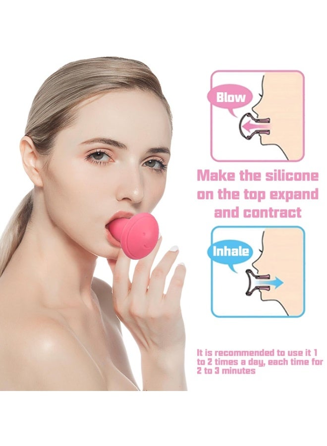 Jaw Exerciser, Double Chin Reducer, Facial Yoga for Skin Tighten Firm, Face Exerciser Jawline Shaper, Jawline Exerciser, Jaw Trainer, Facial and Neck Exercise for Women and Men - Image 4