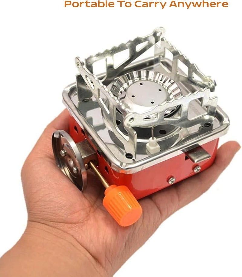 HOT GRILL BBQ Times Foldable Camping Stove Burner Mini Portable Heater For Outdoor Lotus Shape Cooking Tool for Mountaineering, Travel, Picnic & Outdoor Party-BT7436 - Image 3