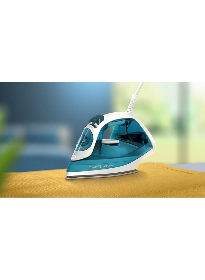 Philips 2000 Series Steam Iron 250 ml 2000 W DST2020/96 Deep Petrol and White - Image 2