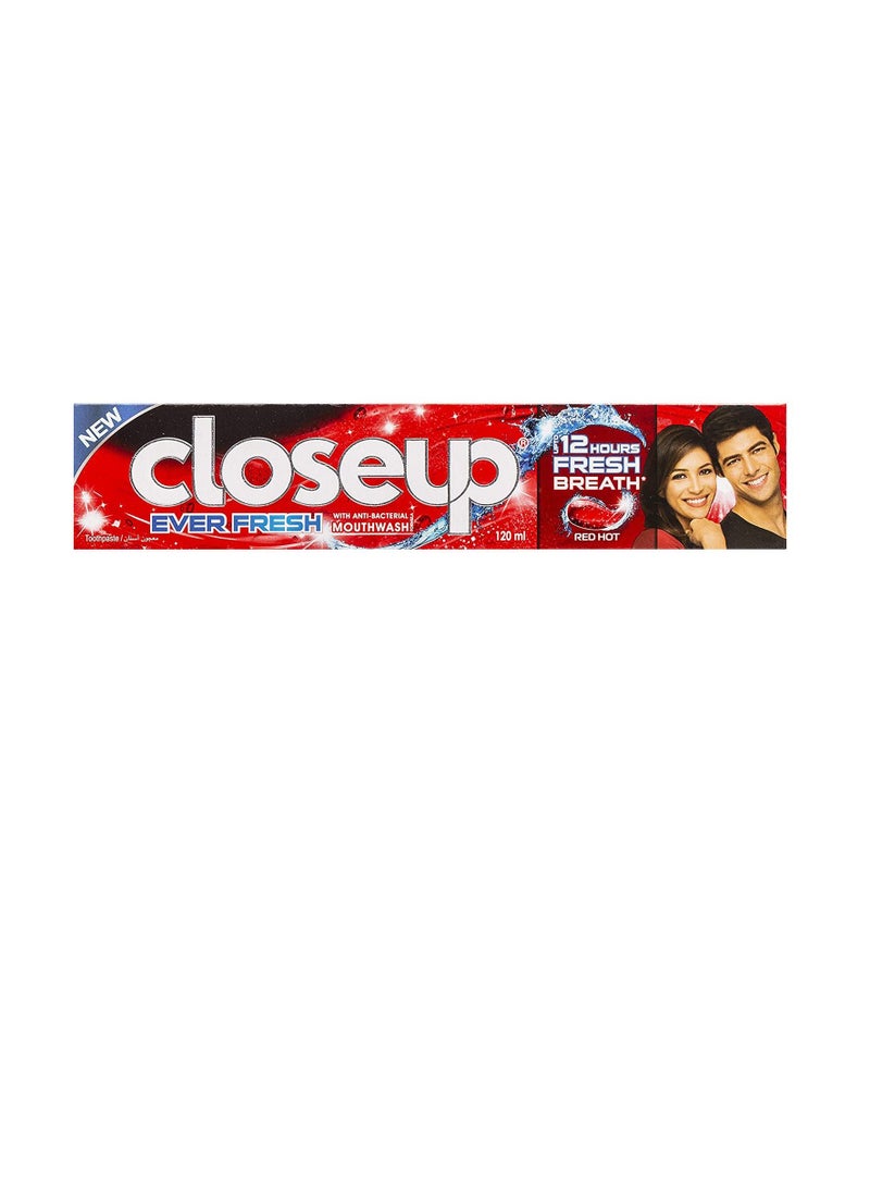 Close Up - Ever Fresh Toothpaste Hot Red 120ml - Image 1