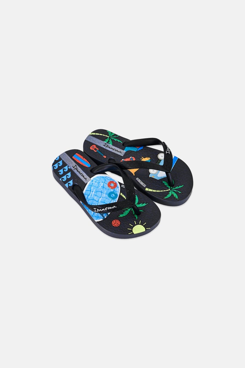 Ipanema Toddlers Boy Temas Infantil Slip On Slippers, Multicolor - Image 2