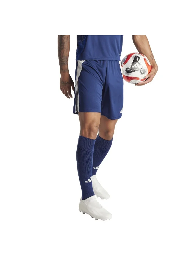 adidas شورت كرة قدم Tiro24 أزرق للرجال XS