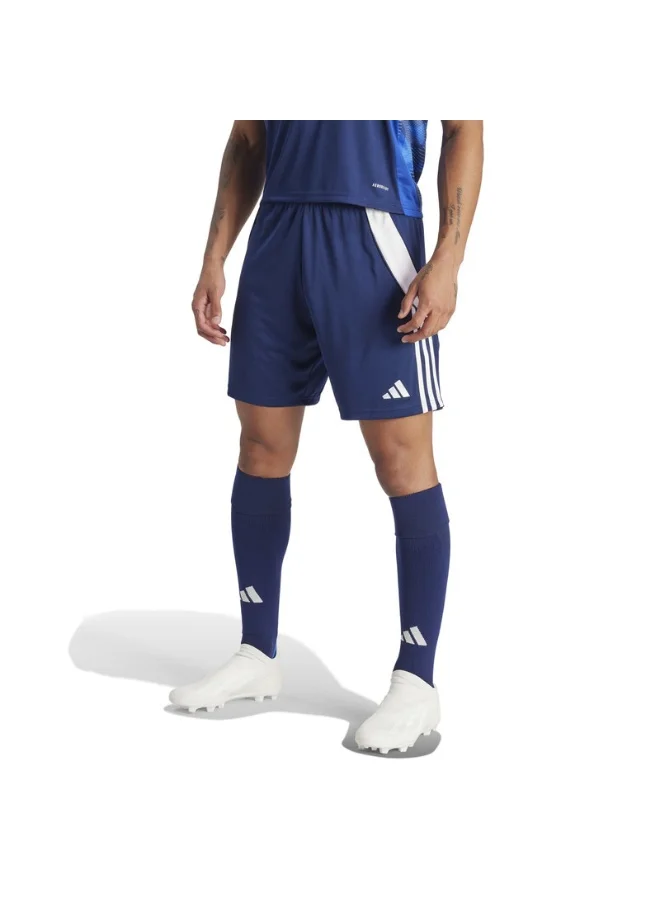 adidas شورت كرة قدم Tiro24 أزرق للرجال XS