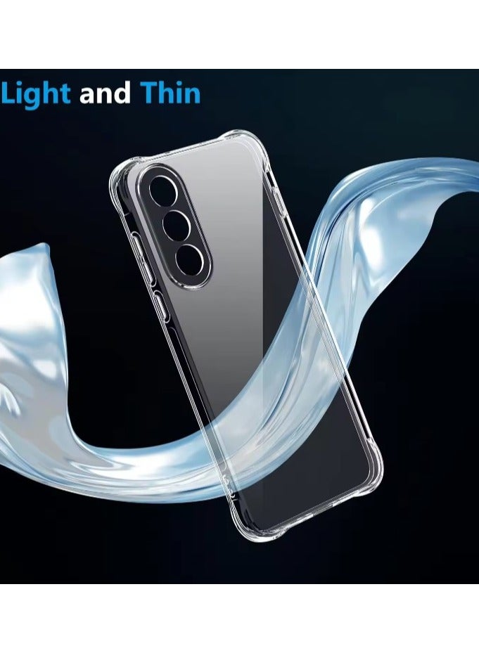 Silicone Phone Case For OnePlus Nord 5 5G Clear Transparent Reinforced Corners TPU Shock-Absorption Flexible Cell Phone Cover - Image 2