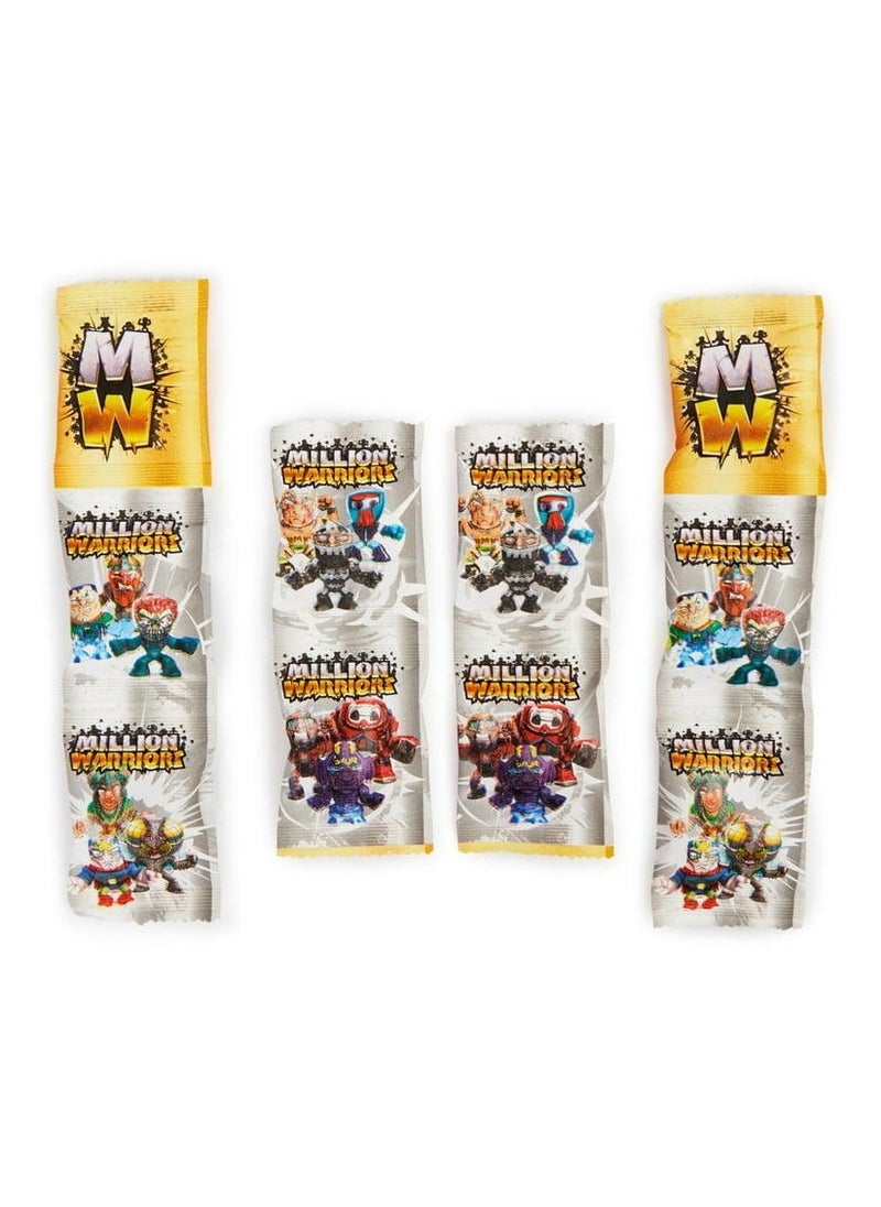 SPIN MASTER Million Warriors- Pack of 10 Collectible Mini Figures  - Image 2