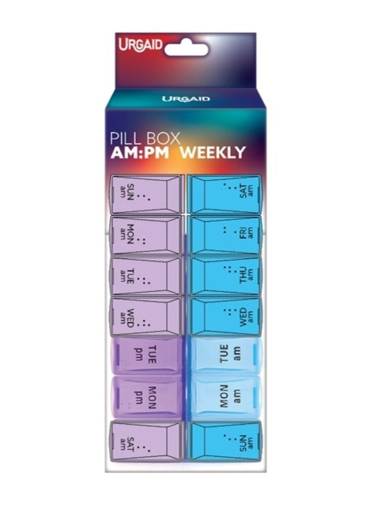 Pill Box AM:PM Weekly