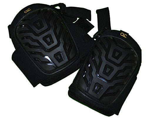 Custom Leathercraft CLC كرافت جلد مخصص 345 وسادات ركبة احترافية، وسادة جل داعمة، أحزمة نيونبرين قابلة للتنفس، أغطية كبيرة لتغطية أكبر، مثالية للحدائق، الأرضيات، التنظيف والبناء، أسود - Image 3