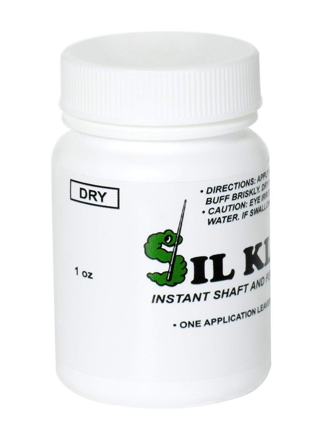Cue Silk Bundle of 2 items: Sil Kleen DRY Powder Pool Cue Shaft and Ferrule Cleaner 1 oz Bottle and Cue Silk Pool Cue Shaft Conditioner ¼ oz Bottle - Image 3