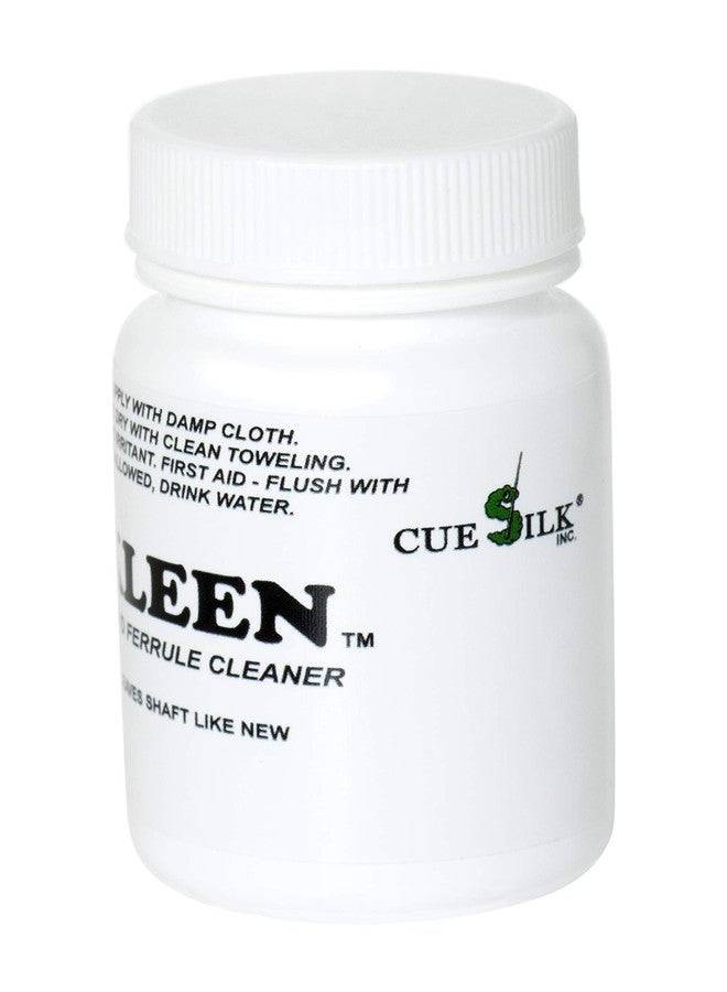 Cue Silk Bundle of 2 items: Sil Kleen DRY Powder Pool Cue Shaft and Ferrule Cleaner 1 oz Bottle and Cue Silk Pool Cue Shaft Conditioner ¼ oz Bottle - Image 4