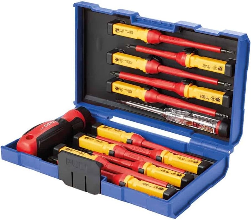 Gazelle 1000V Insulated Screwdriver Set - 13 Pieces - Image 1