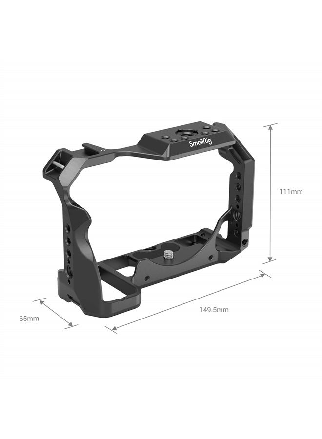 SmallRig Aluminum Alloy Cage for Nikon Z5 / Z6 / Z7 / Z6II / Z7II Camera with Built-in NATO Rail and Cold Shoe Mount for Microphone and Light 2926 - Image 2