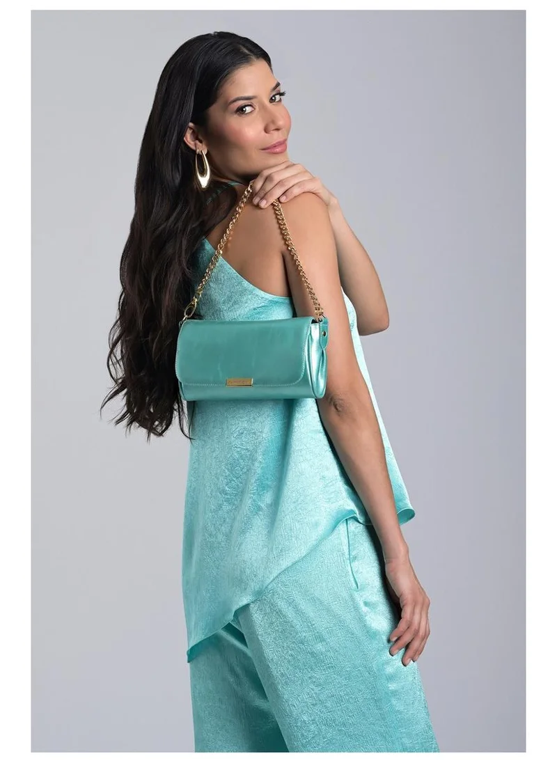 Carmen Steffens  Mint Green Baguette Bag for Women | Best Price UAE