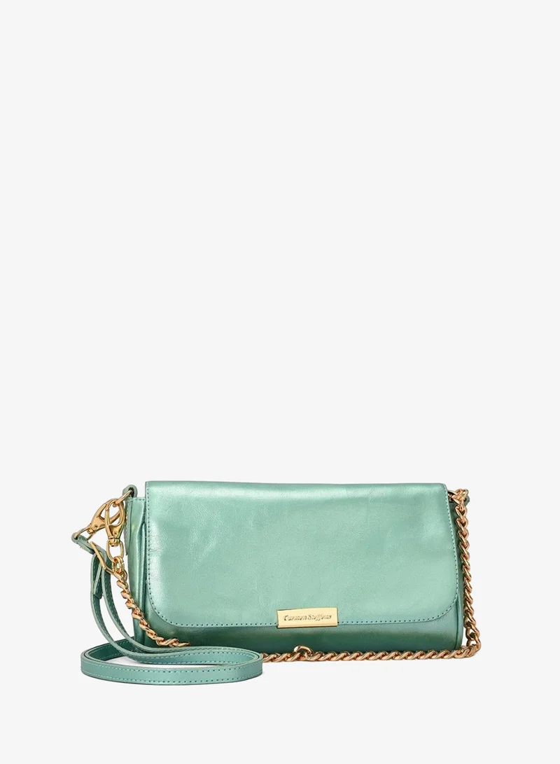 Carmen Steffens  Mint Green Baguette Bag for Women | Best Price UAE