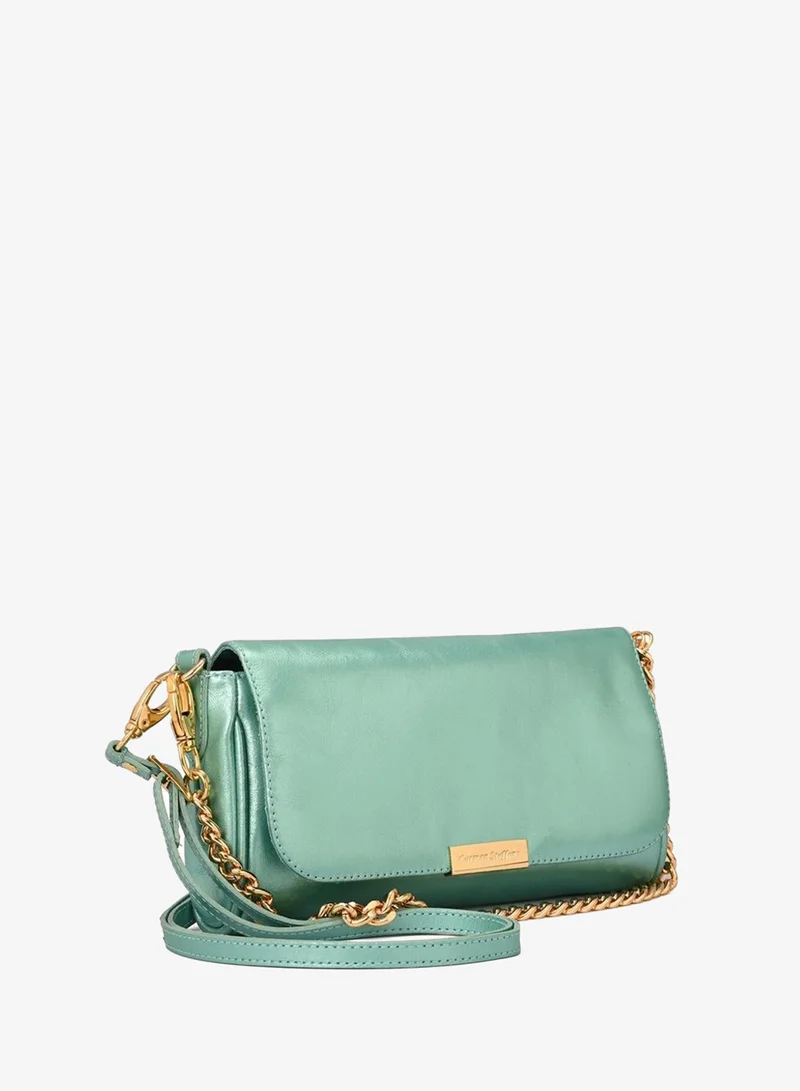 Mint Green Baguette Bag