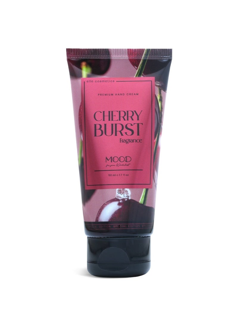 MOOD Cherry Burst Hand Cream 50 GM - Image 1