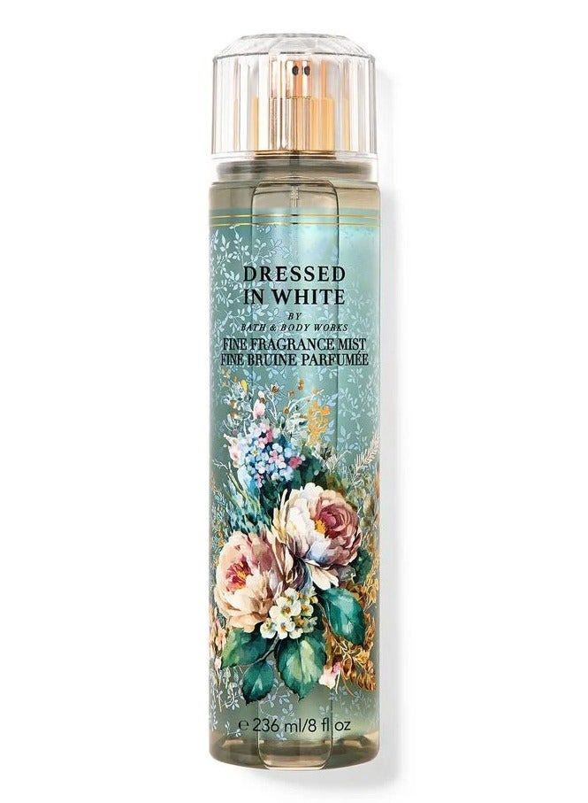Bath & Body Works Dressed In White Fine Fragrance Mist 236ml