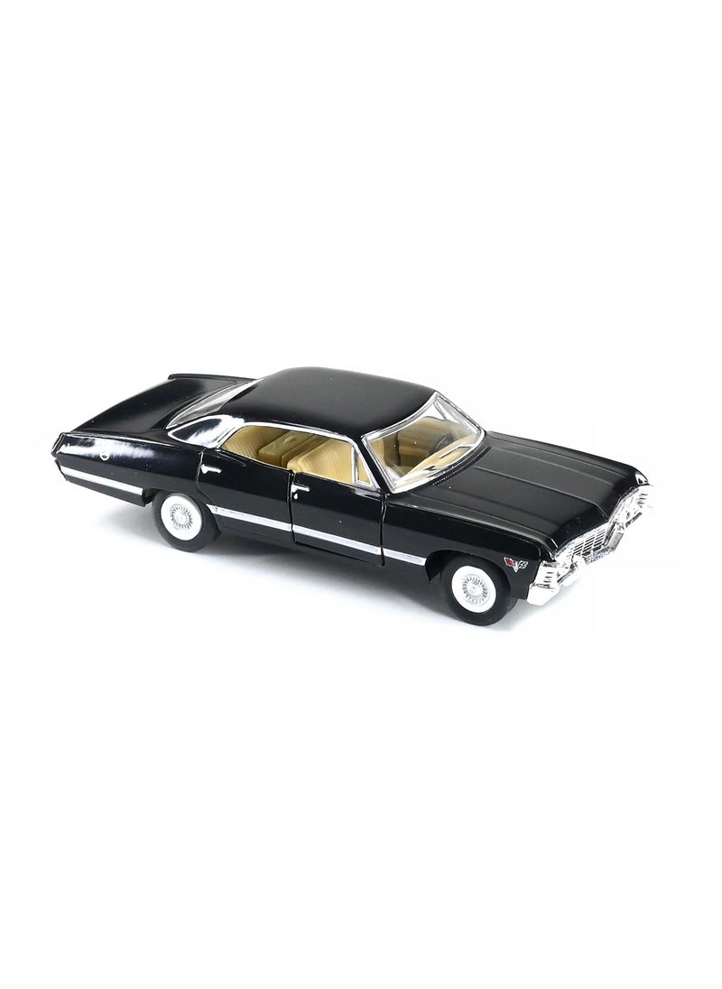 Kinsmart Pull Back Action 1:40 Scale 1967 Chevrolet Impala Doors Openable Collectible Diecast Metal Toy Car  - Image 2