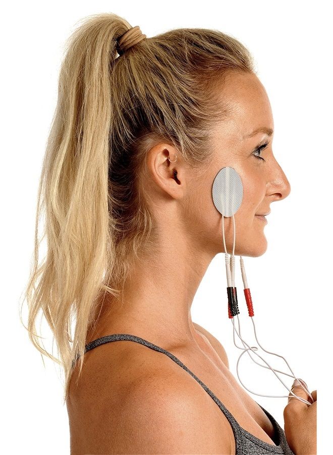 TensCare 4 Reusable Pairs of face Electrode Pads (Firming, Lifting and reducing Wrinkles) - Image 2