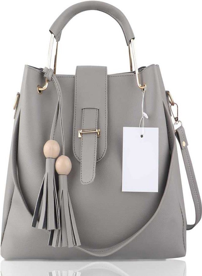 Fargo Handbag For Women And Girls Combo Set Of 3 (3RDCUTCombo) (Grey) - Image 2