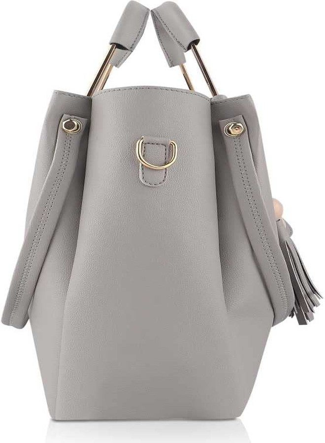 Fargo Handbag For Women And Girls Combo Set Of 3 (3RDCUTCombo) (Grey) - Image 4