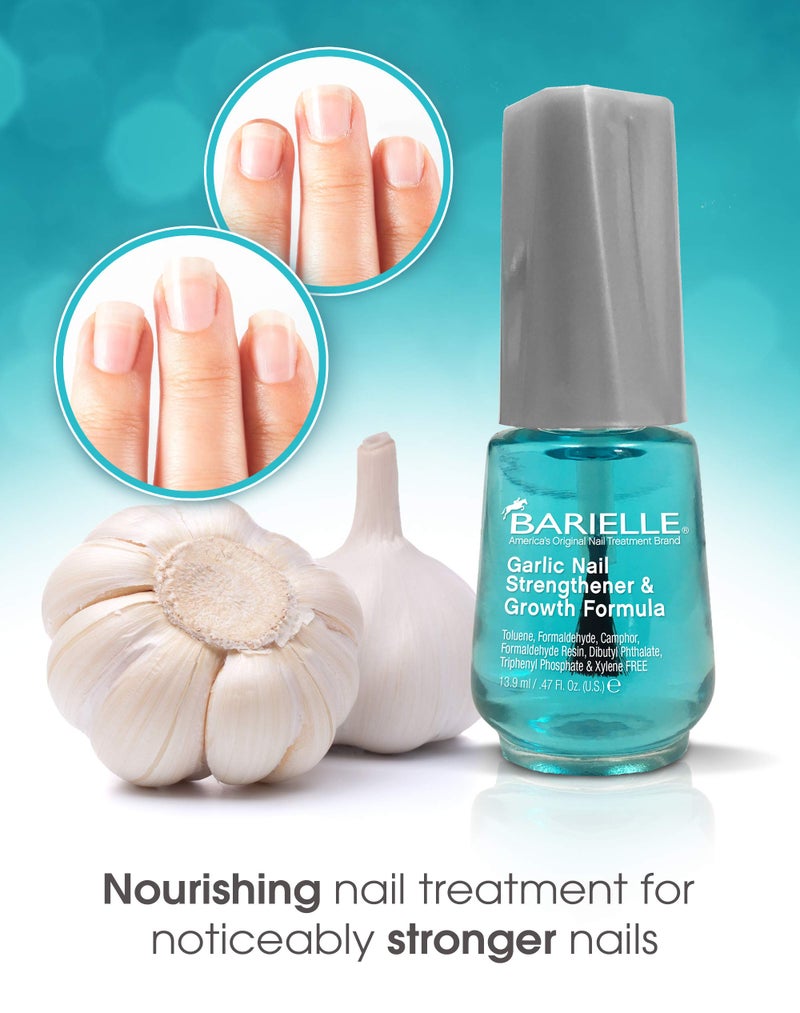 Barielle Garlic Nail Strengthener and Growth Dual Function Nail Lacquer - Image 3
