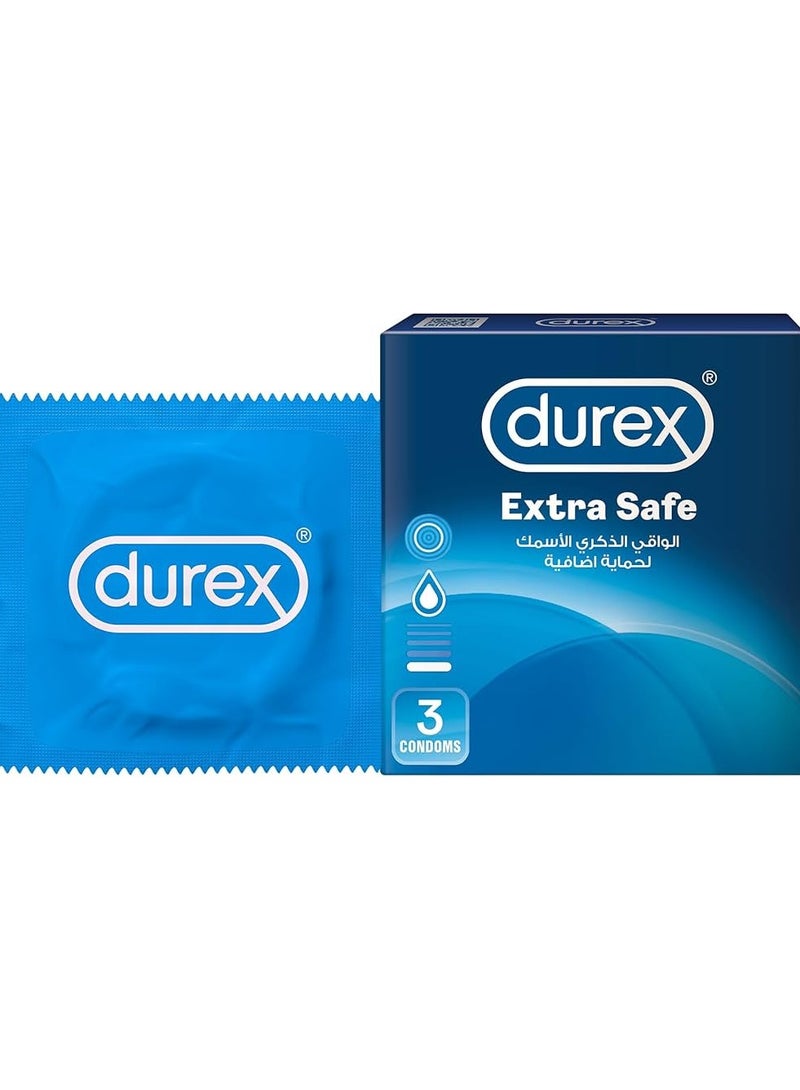 Generic Durex Extra Safe Condoms 3S 