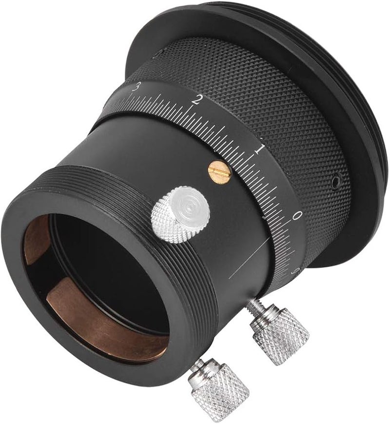 مُرَكِّز التلسكوب الحلزوني المزدوج من سبائك الألومنيوم مقاس 1.25 بوصة عالي الدقة بمدى حركة 10 ملم - Image 3