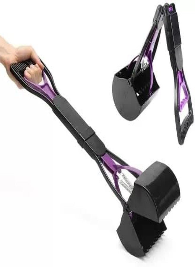 AFPIN Large Size Foldable- Poop Scooper,Long Handle- Poop Scoop,Dog Poop Scooper -Sanitary Waste- Dog Potty Cleaner, Pickup Removal -Dog Potty Collector,Dog Potty Cleaning kit - Image 1