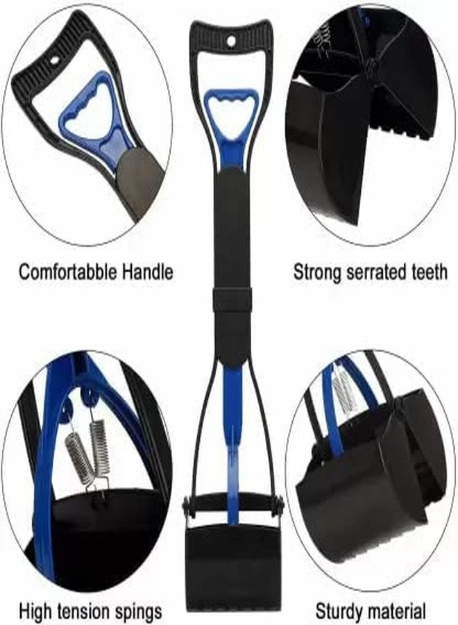 AFPIN Large Size Foldable- Poop Scooper,Long Handle- Poop Scoop,Dog Poop Scooper -Sanitary Waste- Dog Potty Cleaner, Pickup Removal -Dog Potty Collector,Dog Potty Cleaning kit - Image 2