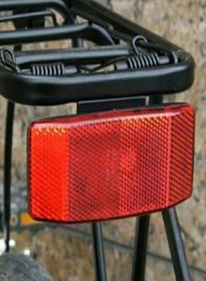UGPLM 2PCS Bike Reflectors for Night Riding, Front and Rear Bicycle Reflectors with Mounting Bolts and Screws, Bike Safety Reflector for Rear Rack, Basket, Mountain Bike, Road Bike and Commuter Bicycle - Image 4