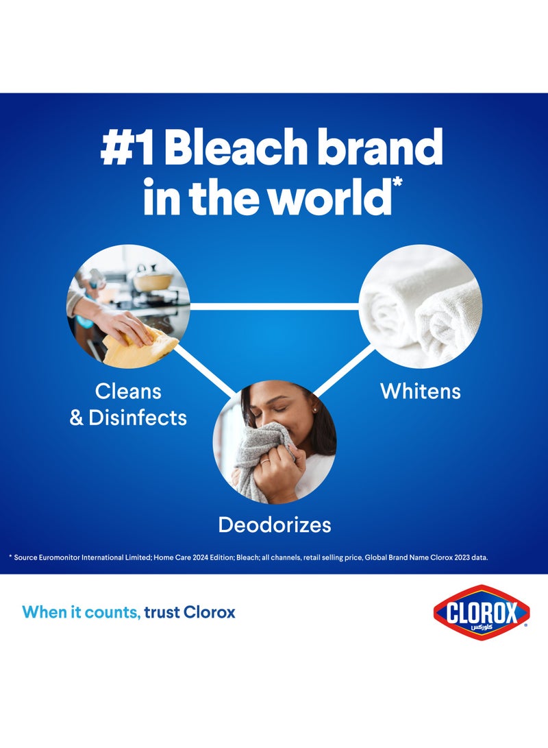 Platinum Bleach Upgrade Your Clean With A New Multi-Benefit No Splash Thick Bleach Liquid Formula 950ml