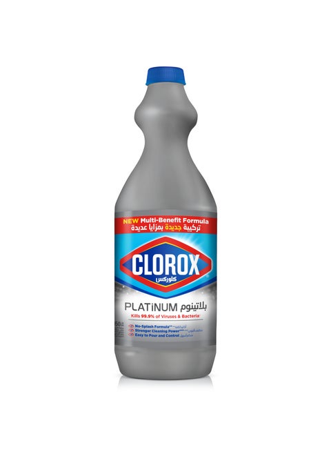 Platinum Bleach Upgrade Your Clean With A New Multi-Benefit No Splash Thick Bleach Liquid Formula 950ml