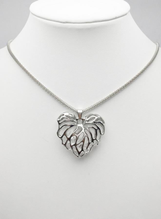 Take Two Crystal Heart Necklace - Image 1