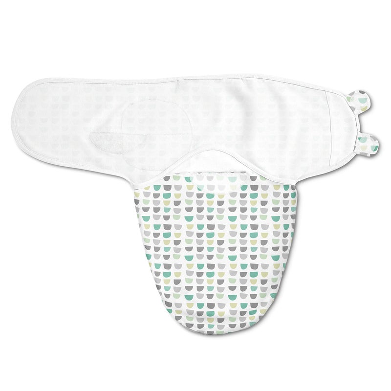 سوادل مي Luxe Easy Change Swaddle - Small/Medium, 2 Pack, Gum Drops, 0-3 Months (58763) - Image 4