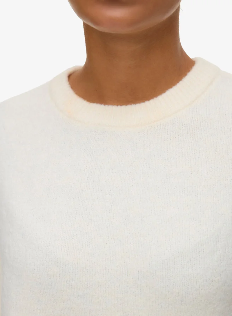 Vero Moda  Casual 2/4 Oversized Crew Neck Pullover for Women | Best Price UAE