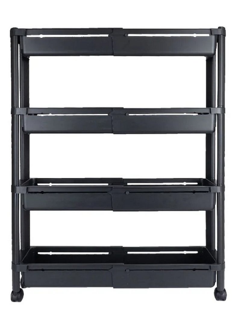 Codil Snap & Stack Adjustable Storage Cart Trolley Beclassic Assorted Colors - Image 1