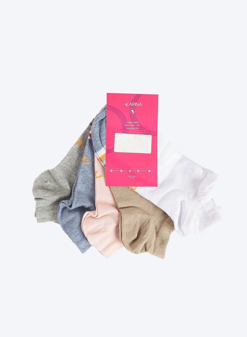 Pack (5)Ankle Socks