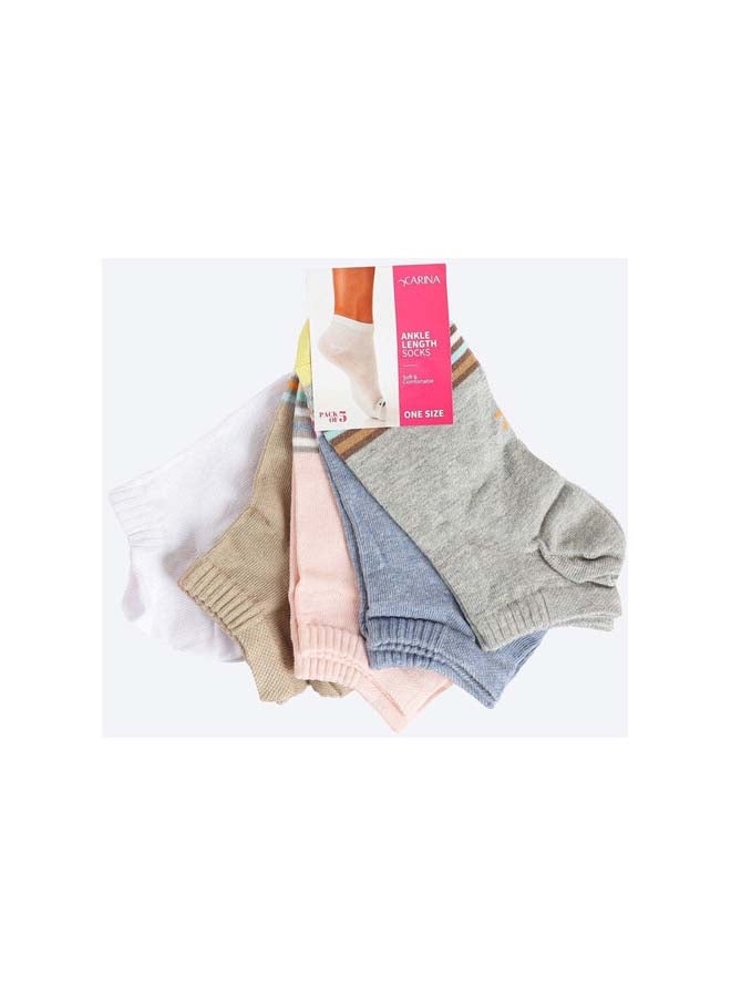 Pack (5)Ankle Socks