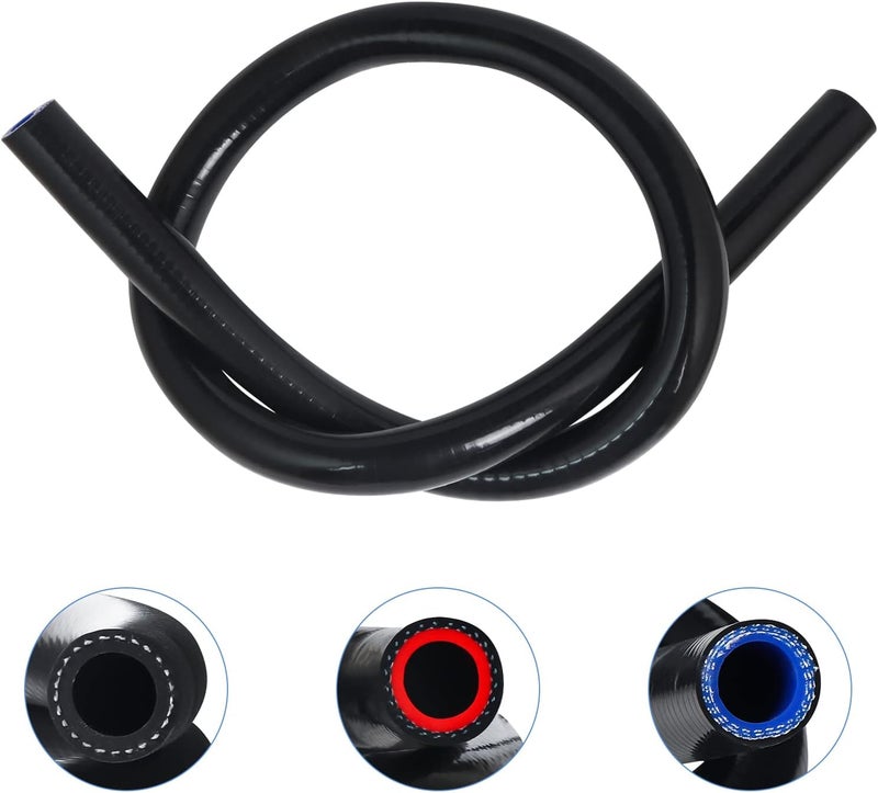 KDP 7/8" Silicone Heater Hose - 3.28FT - Image 1