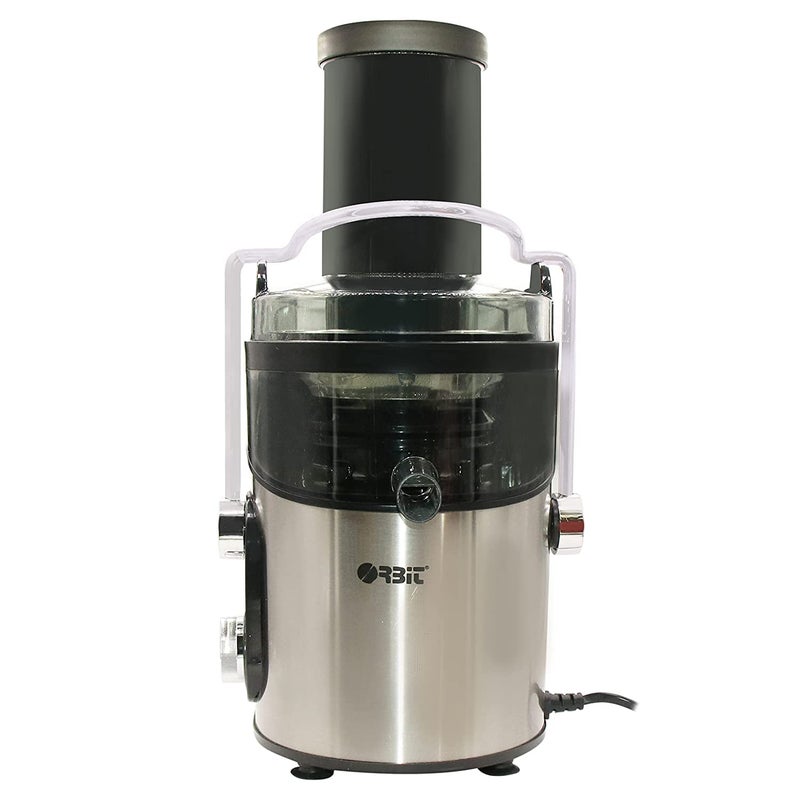 ORBIT ORBIT Juice Extractor Premium Stainless Steel OJ333 W 800 Juicer Allin1 Fruit Vegetable Juicer 1 Jar SilverBlack  - Image 2